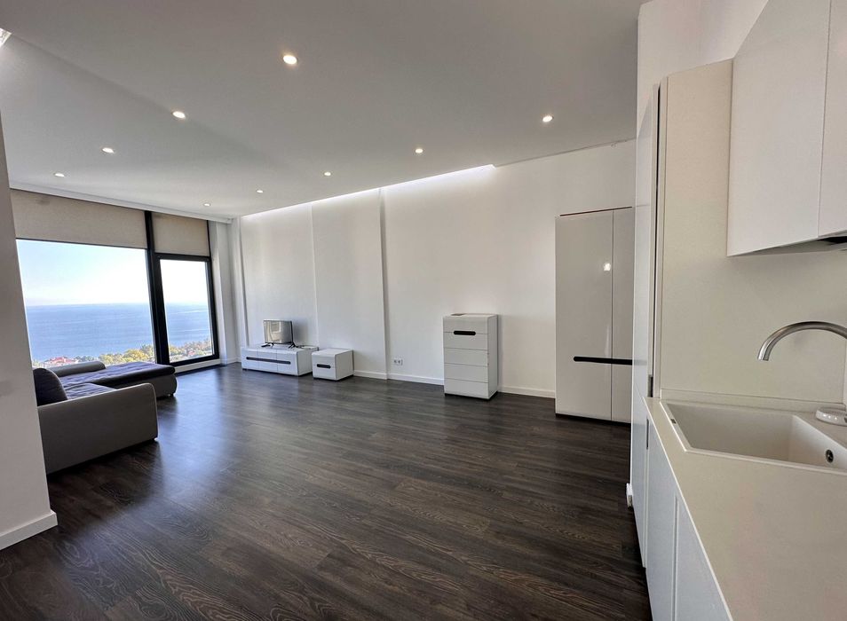 Новая 2комн с кухней студией на Французском бульваре, ПАНОРАМА МОРЯ