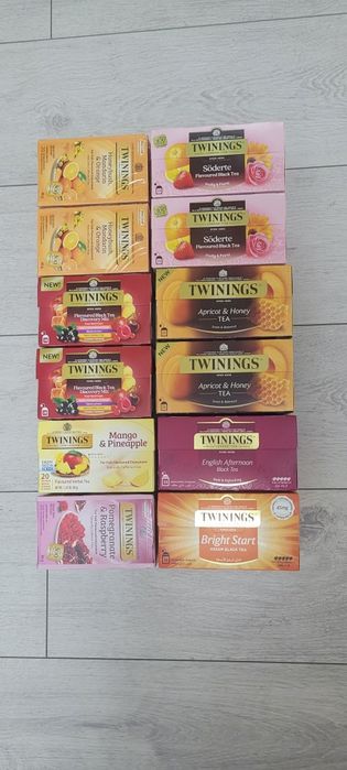 Zestaw pysznych herbat Twinings