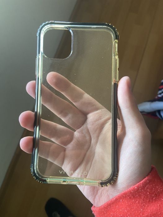 Black and Transparent Case for iPhone 11 (Free Shipping)
 ( P64740762472833122