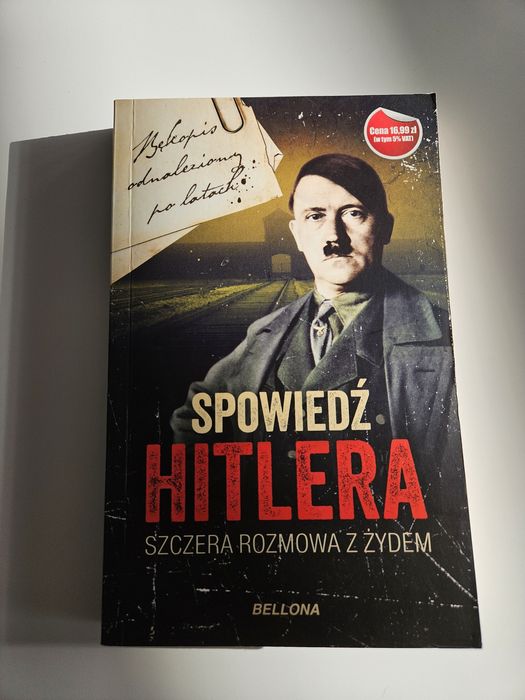 Książka historyczna "Spowiedź Hitlera"  Christopher Macht