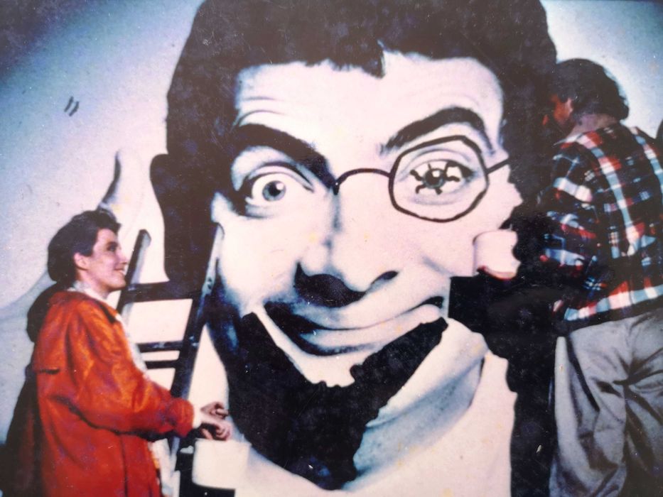 Cartaz / cartonado de cinema / filme Os Homens Medem-se aos Palmos