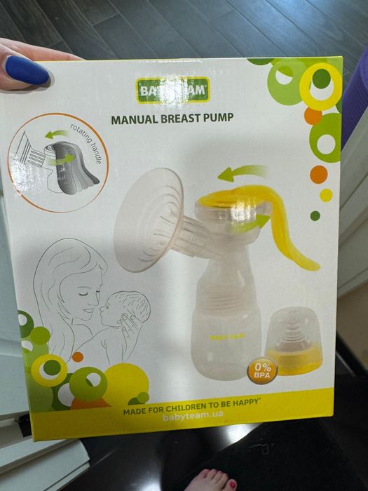 Молоковідсмоктувач механічний Baby team,