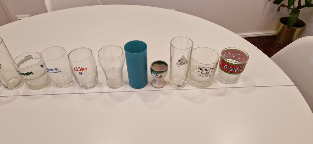 Vários copos de várias marcas 68 unidades