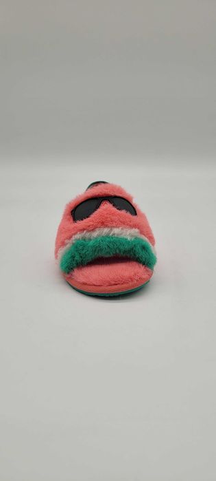 Дитячі капці-босоніжки UGG Fluff Flip Flop «Кавунчик»