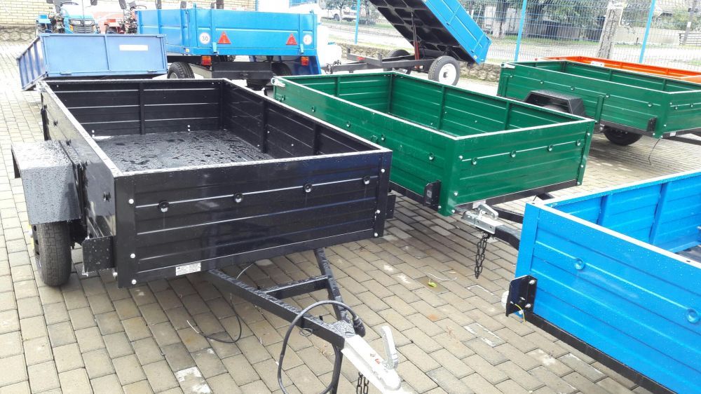 Причіп АМС 500 підсилений з колесами. Акція