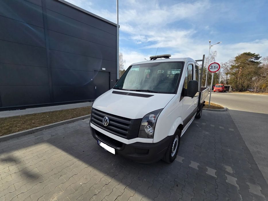 Volkswagen Crafter HDS  2.0TDI 109KM HDS dźwig klimatyzacją zarejestrowany zadbany
