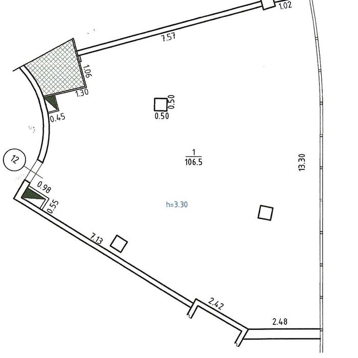 Продам власний офіс в БЦ Мост Сіті 106.5м2