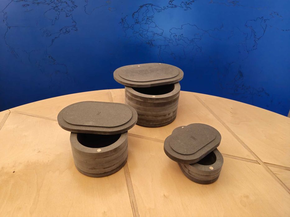 Caixa matriosca em valchromat