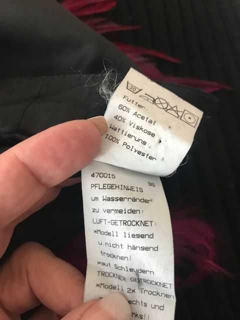 Airfield spodnica czarna piora marka premium M