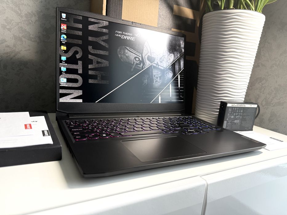 Lenovo Gaming 3/2025год/RTX/Ryzen 5-5500/512GB/16GB/Ноутбук.