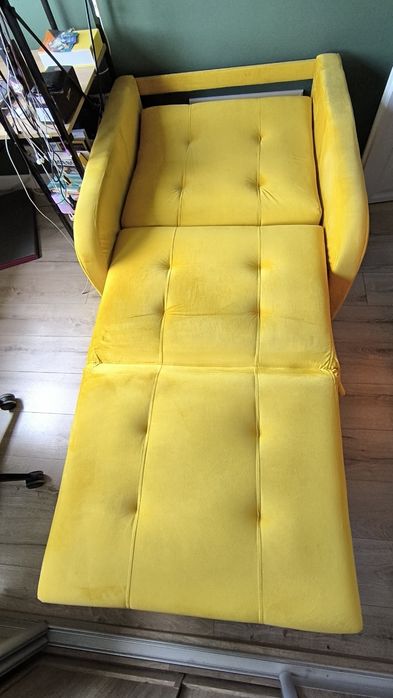 Fotel rozkładany do spania, amerykanka