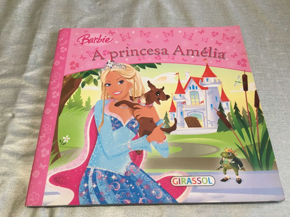 Livros infantis Disney Barbie Bambi fábulas