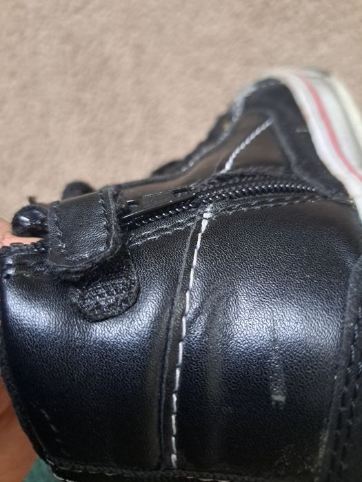 Czarne buty ocieplane dla dziewczynki,. American Club, 27 cm