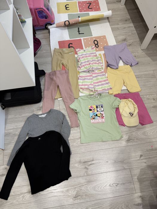 Ubrania dziewczynka hm zara 110