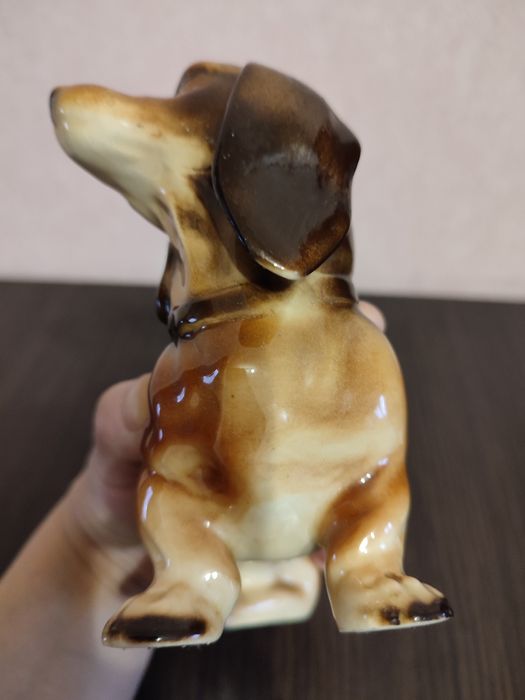 Статуетка Такса фарфор