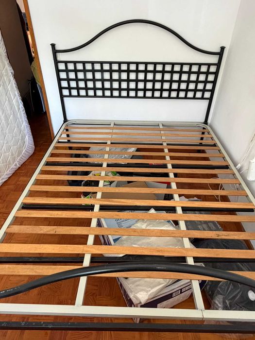 Cama de casal de ferro 160 - Só até final de junho