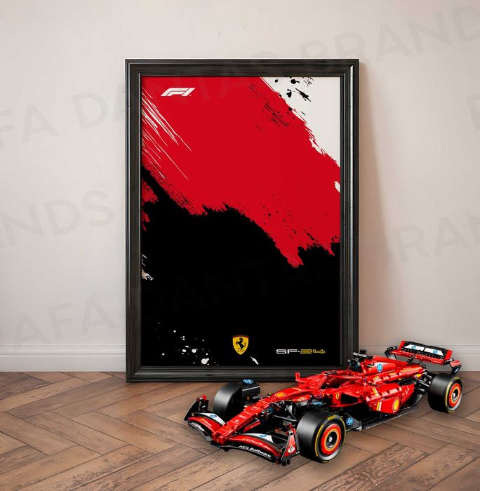 Poster para impressão Ferrari S24 F1 Lego MOD3