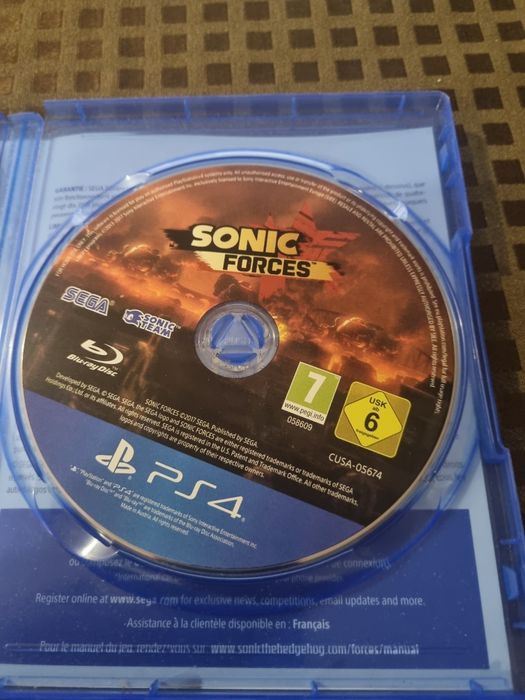 Jogo ps4 Sonic Force Bonus edition
