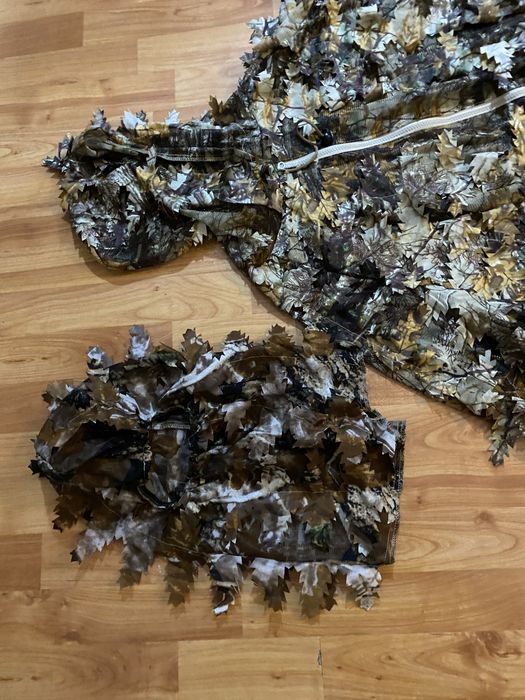 Maskowanie / Ghillie kamuflaż 3D + maska na twarz