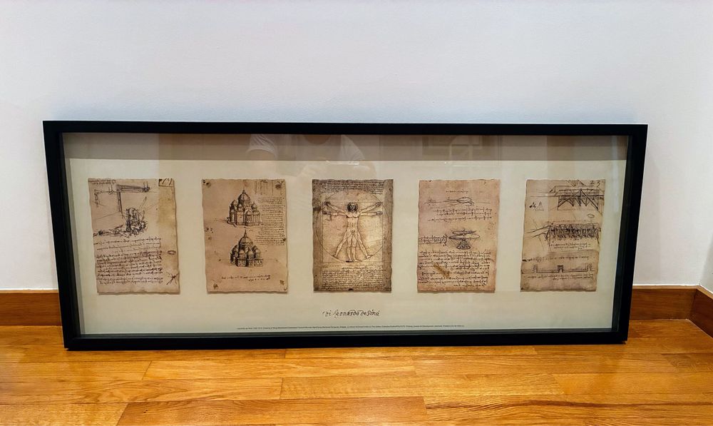 Quadro IKEA OLUNDA – Leonardo da Vinci