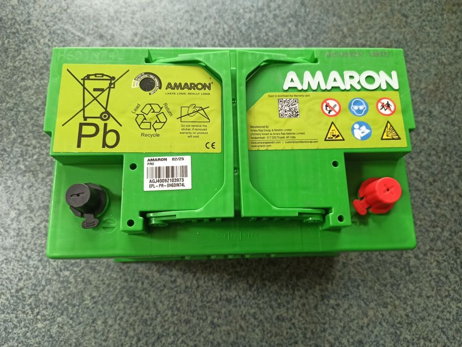 Akumulator Nowy Amaron 74ah 740a P+