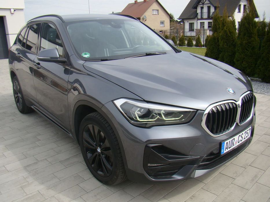 BMW X1 Head Up Kamera Cofania Pół Skóry Serwis ASO Bezwypadek