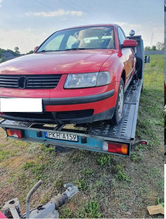 Volkswagen Passat B5 sedan 1.9 tdi 110KM przed lift czerwony na części