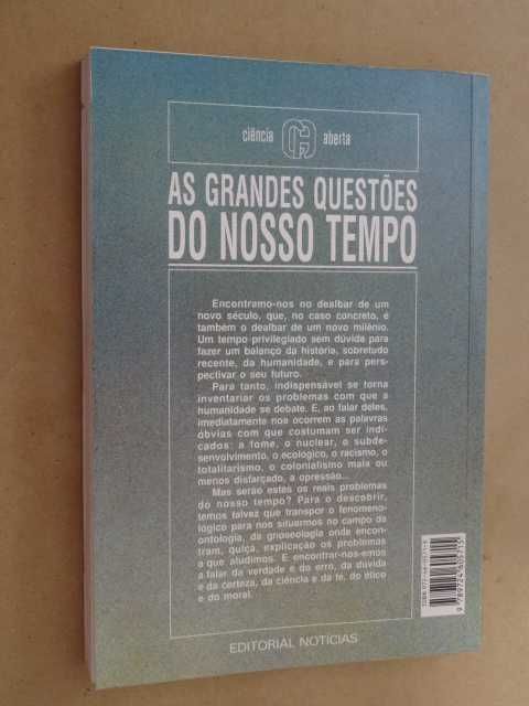 As Grandes Questões do Nosso Tempo de Edgar Morin
