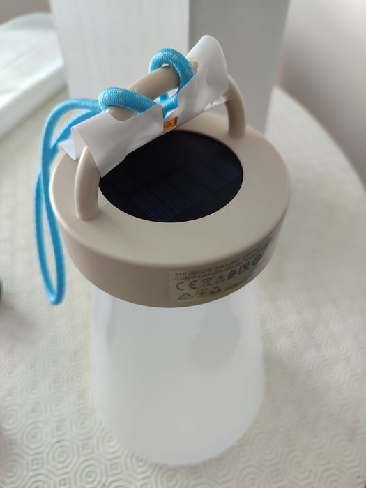 Candeeiro solar Ikea Solvinden (Novo, na caixa)