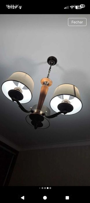 Conjunto de Candeeiros de quarto