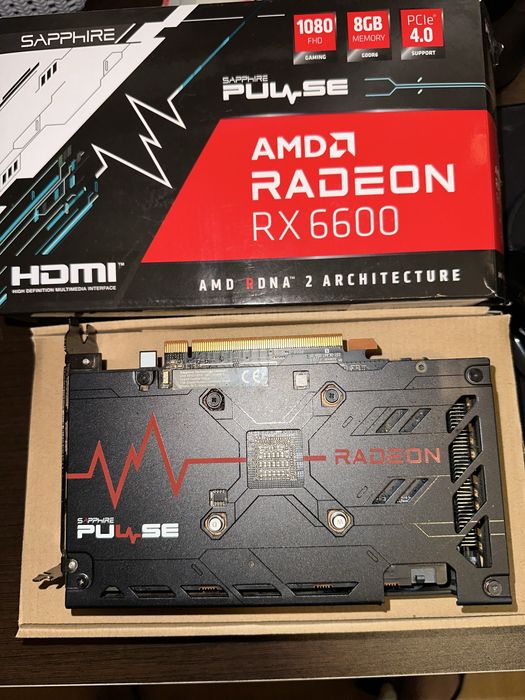 RX 6600 8gb Sapphire Pulse