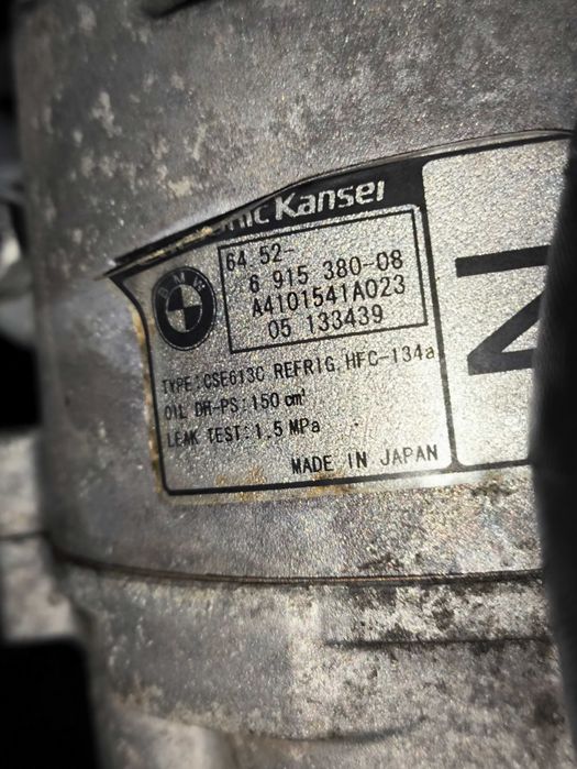 Sprężarka klimatyzacji BMW 3 E90 2.0i 6915/380-08 Siedlce