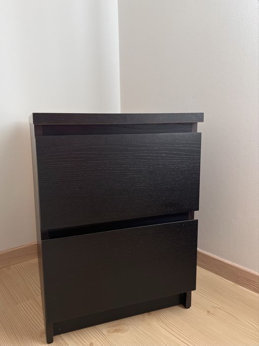 Mesa de Cabeceira Ikea Preta