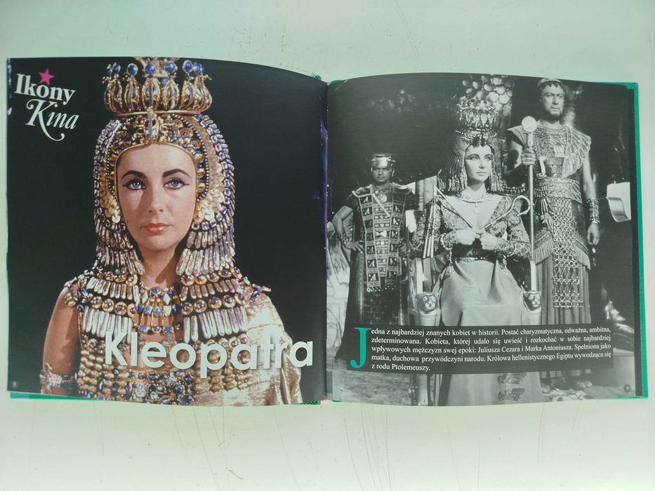 Ikony Kina Kleopatra DVD + książka Taylor Burton