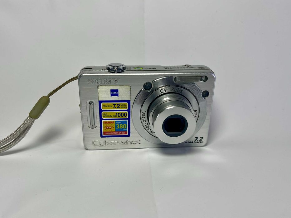 Sony Cyber-shot DSC-W55 7.2MP цифровой фотоаппарат | CCD | 3x Zoom Carl Zeiss | HD видео