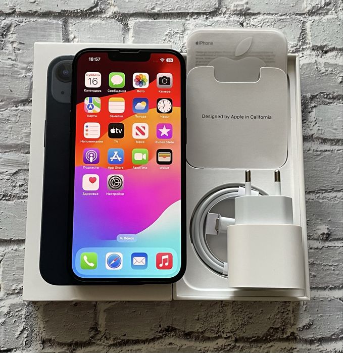 iPhone 13 128gb neverlock (100% )