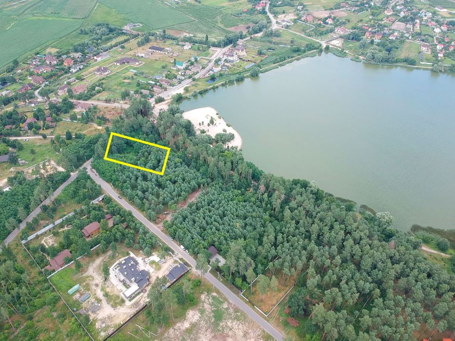 Участок с. Бобрица, 0.25га, сосновый лес, береговая линия + 17 кВт