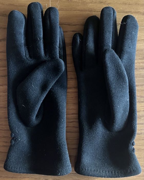 Тканевые перчатки демисезонные