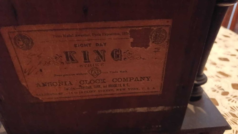 Ansonia Clock Company - King