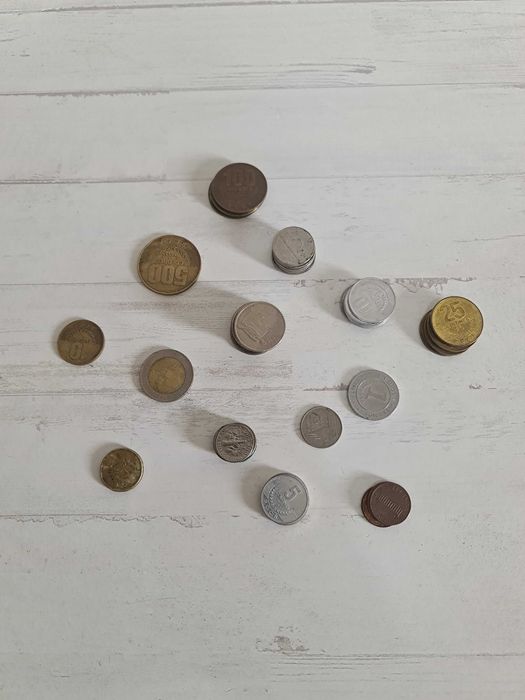 Conjunto Coleção Lote de Moedas Estrangeiras Coins Collection Foreign Countries Set Pack