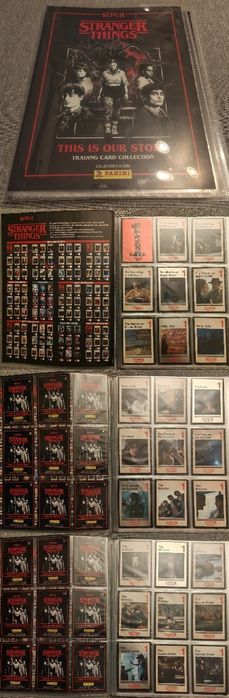 Album z kartami Stranger Things Panini Netflix 182 karty