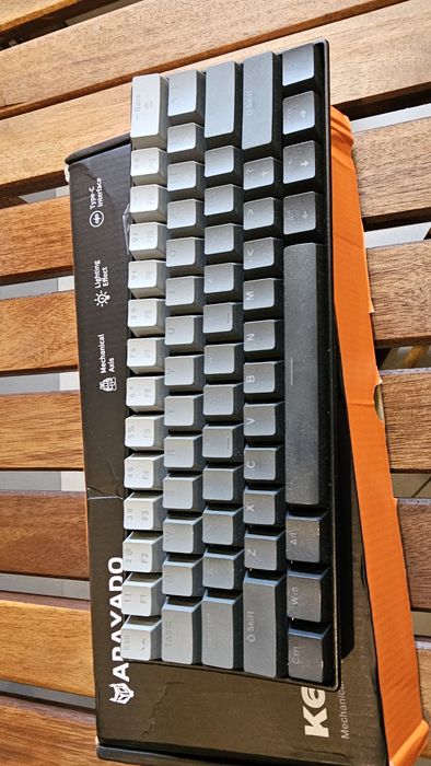 Klawiatura mechaniczna podświetlana K61