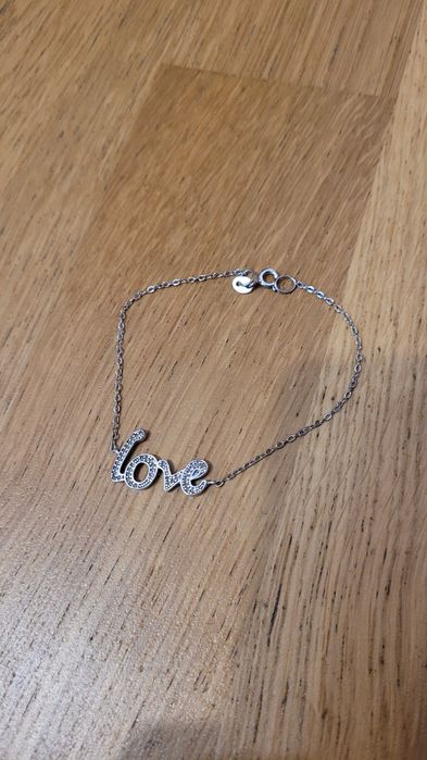 Bransoletka damska srebrna próba 925