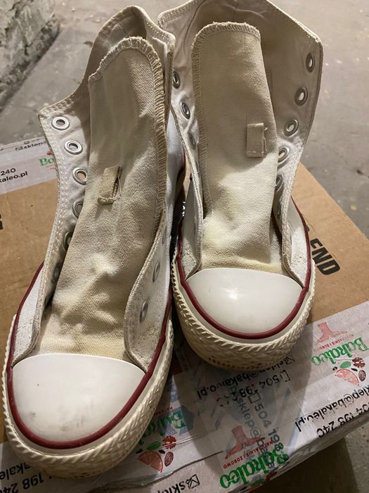 Trampki Converse białe damskie rozm.37,5 czyli 5