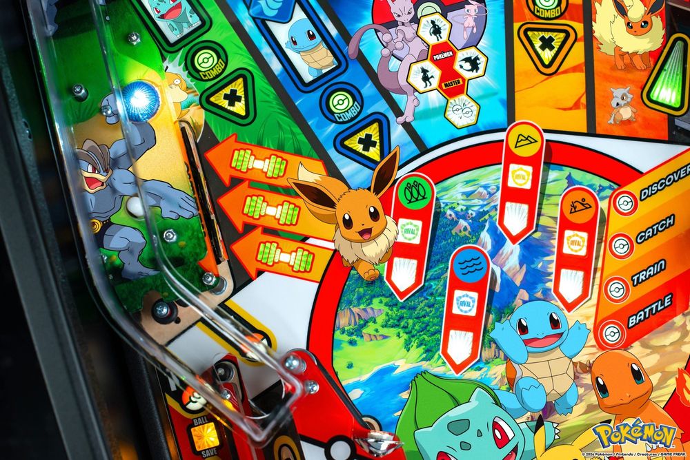 Flipper Pinball POKÉMON POKEMON  Stern PRO - nowy Pokemony