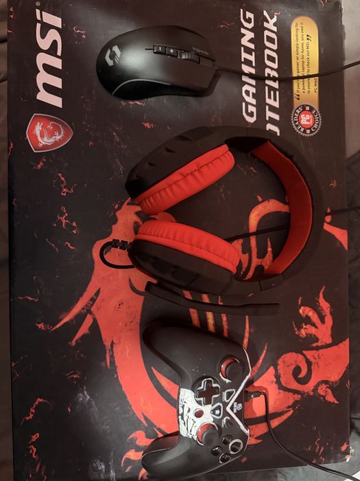 Laptop Gamingowy MSI zestaw