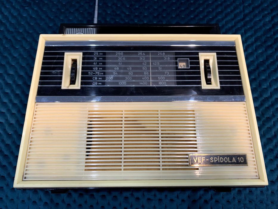 Радіоприйомник VEF SPIDOLA 10, Радиоприемник ВЭФ СПИДОЛА 10. СССР 1967