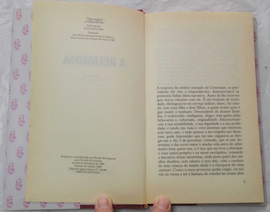 Livro A Religiosa