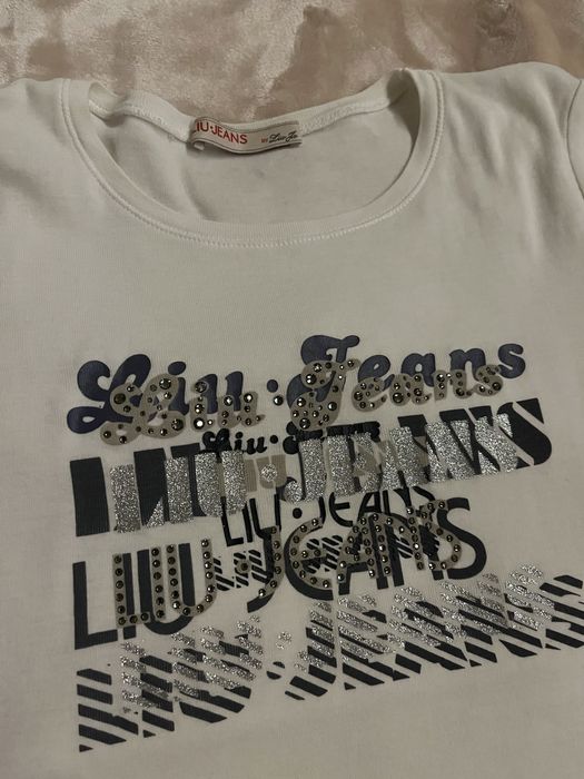 t-shirt liu jo swarovski