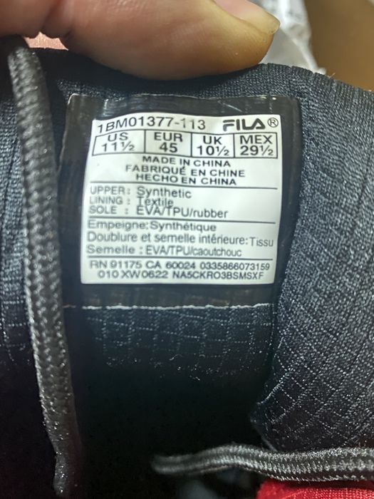 botas fila seminovas